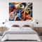 Designart - Abstract Music and Rhythm - Abstract Canvas Art Print